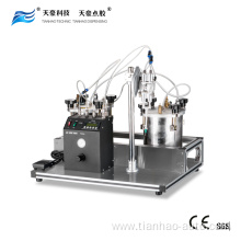 glue epoxy resin hardener mixing/metering dispensing machine